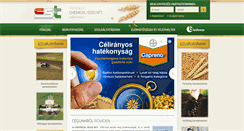 Desktop Screenshot of chemicalseed.hu